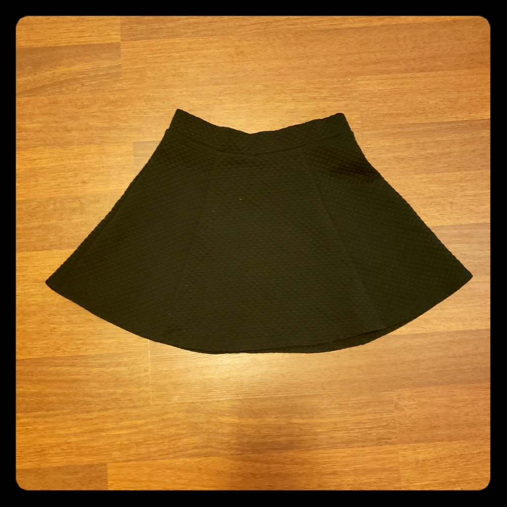 Knit jacquard skirt